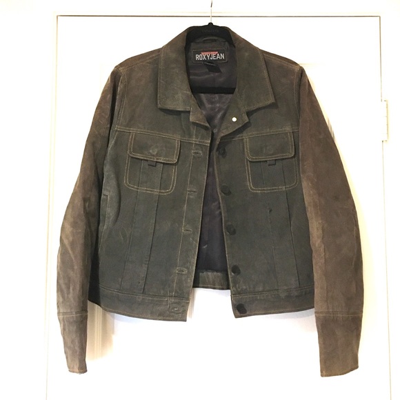 Roxy Jackets & Blazers - PRICE DROP - Roxy XL Suede Leather Jacket